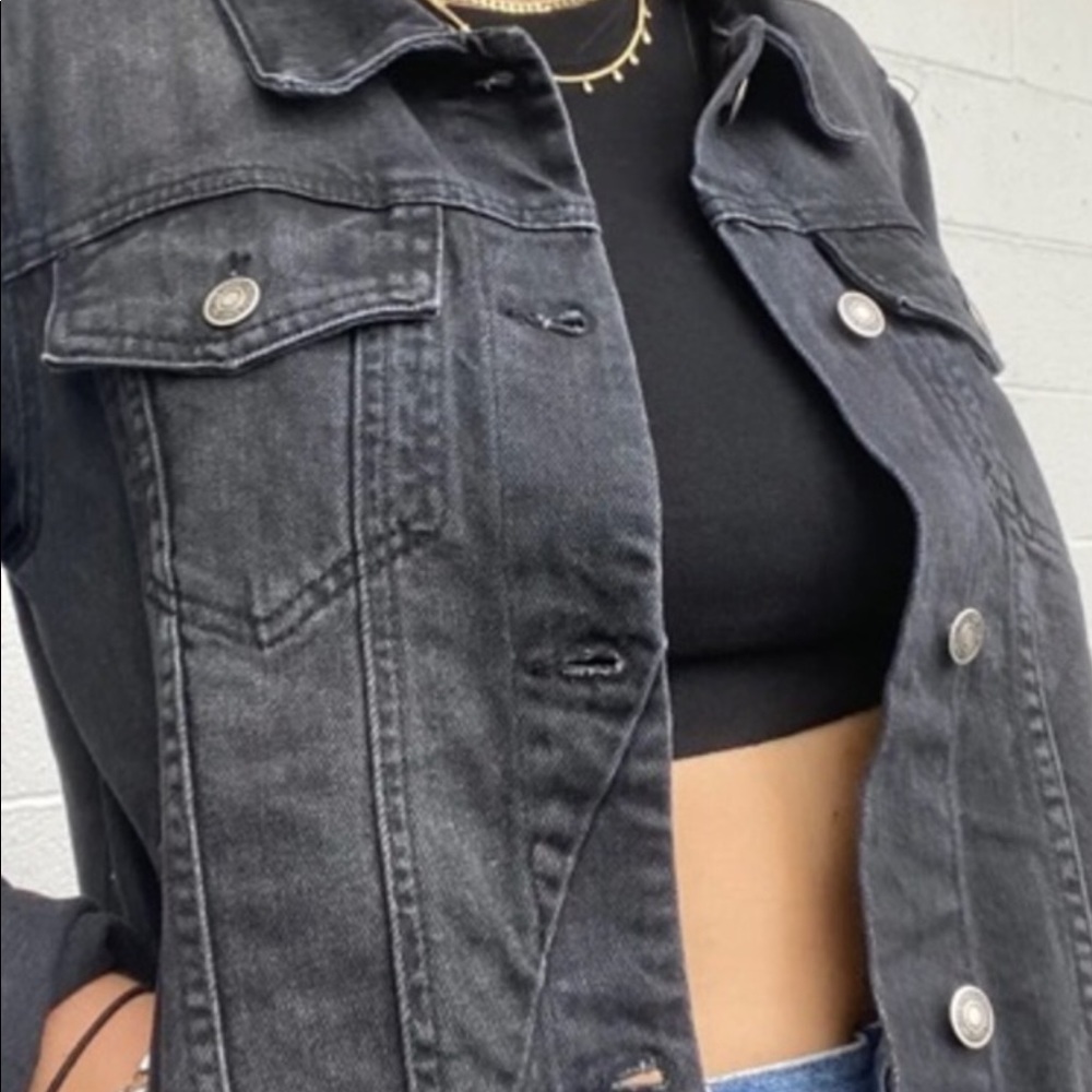 Free People Jean jacket
